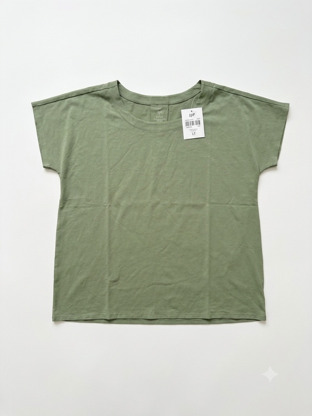 J.Jill Luxe Supima® Scoop-Neck Tee, Olivine